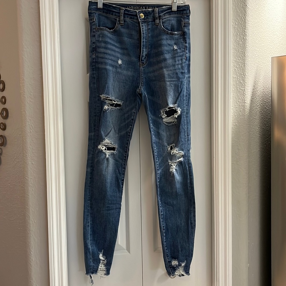 American Eagle Highest Rise super stretch Jegging size- 6
